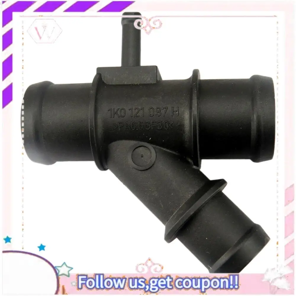 

Easy To Use Engine Radiator Coolant Hose Connector For Passat Golf Jetta A3 TT 1K0 121 087 H 1K0 121 087H 1K0121087H