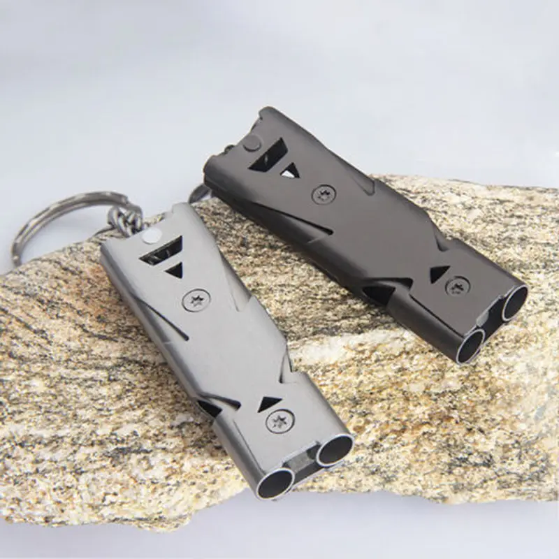 Whistle Referee Metal Sport Rugby High Decibel Party Training School Soccer Football Basketball Cheerleaders Cheer Tools