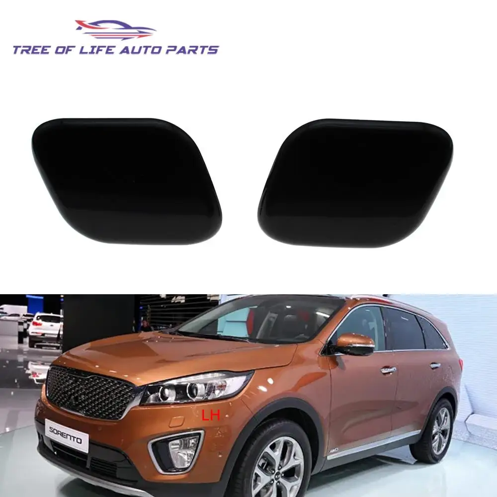 New Front Right Left Bumper Headlight Headlamp Washer Nozzle Jet Cap Cover 986812P500 98691-2P500 For KIA SORENTO 2013 2014