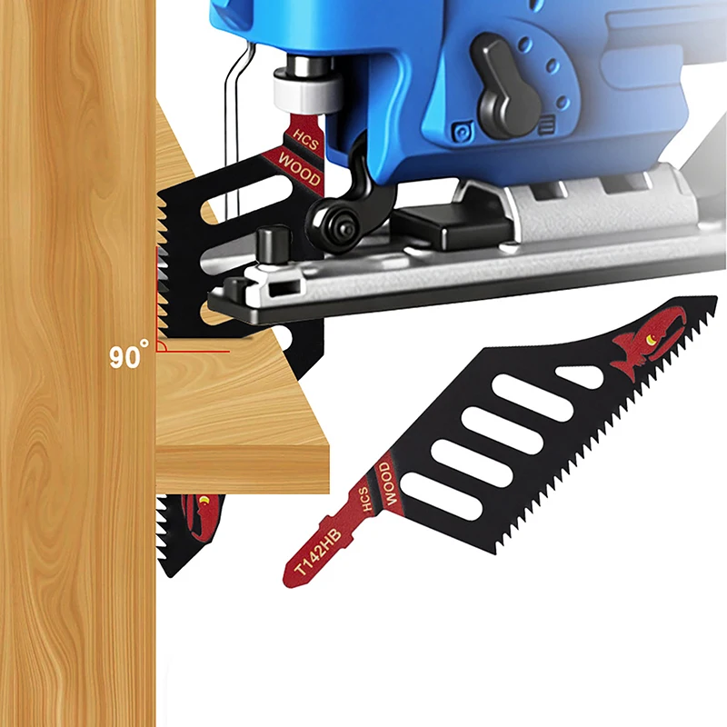 

Fine Coarse Teeth T-Shank Jigsaw Blade, Ideal for Wood Aluminium Tight Spaces
