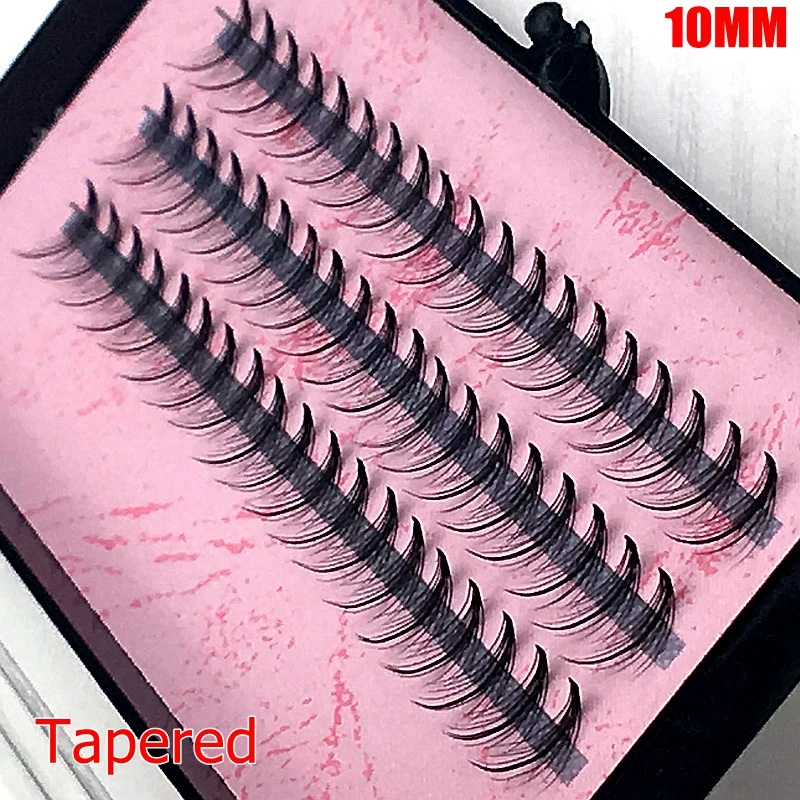 10 packs Various Model 12/20 Hairs or Tapered 57 Knots Black Individual False Eyelashes Eye Lash Makeup Extension