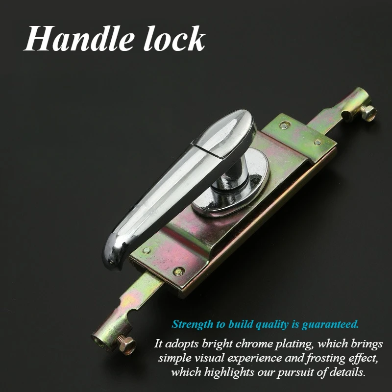 قفل كامة الخزانة الصناعية مقبض سبائك الزنك قفل الباب اليسار اليمين ربط قضيب اللسان قفل مقبض معلق #1