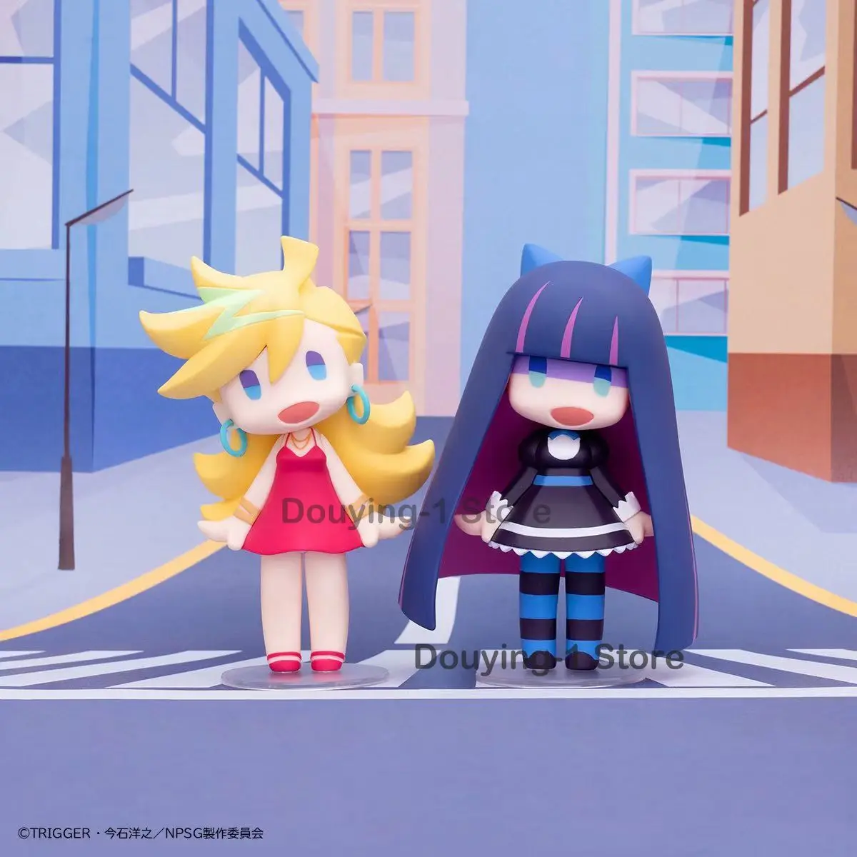 

In Stock GSC HELLO! Panty/Stocking with See-Through Anime Action Figure Assembly Model Toys Collectible Model Gifts