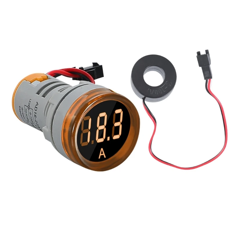 Hiện tại Máy Đo 0-100A Màn Hình Hiển Thị Điện Áp ĐÈN LED Kỹ Thuật Số Hiển Thị Vôn Kế Đồng Hồ Đo Điện Áp Màn Hình Tín Hiệu Đèn