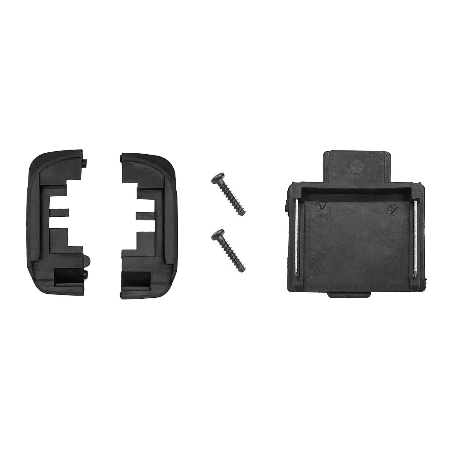 Adapter terminal block for battery replacement connections used with For BL1830 and BL1430 lithium battery pack designs