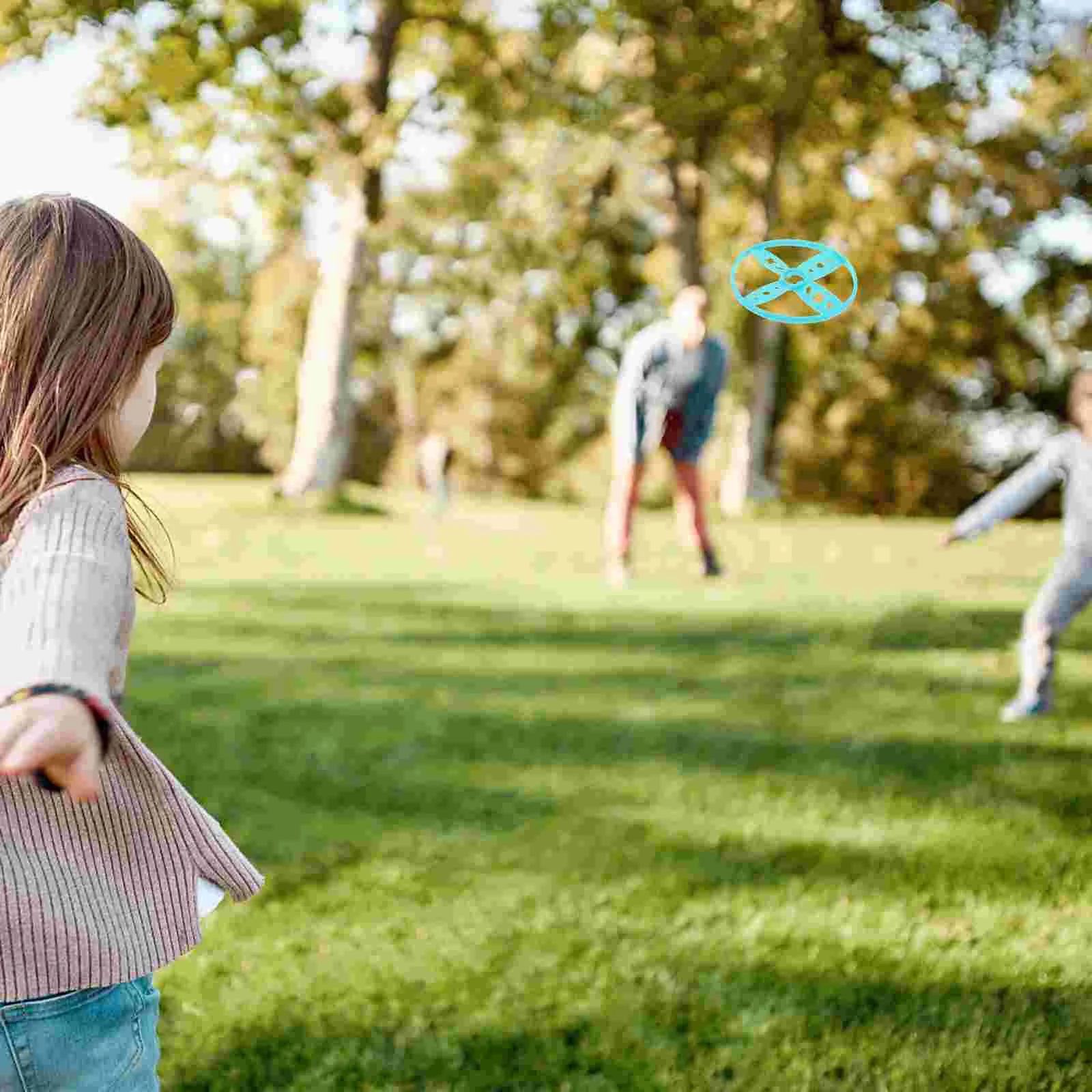 8-teiliges Kinderspielzeug für draußen, fliegende Untertasse, Kinderscheibe, Sport, tragbar, lustig, interessant, interaktiv, Eltern-Kind