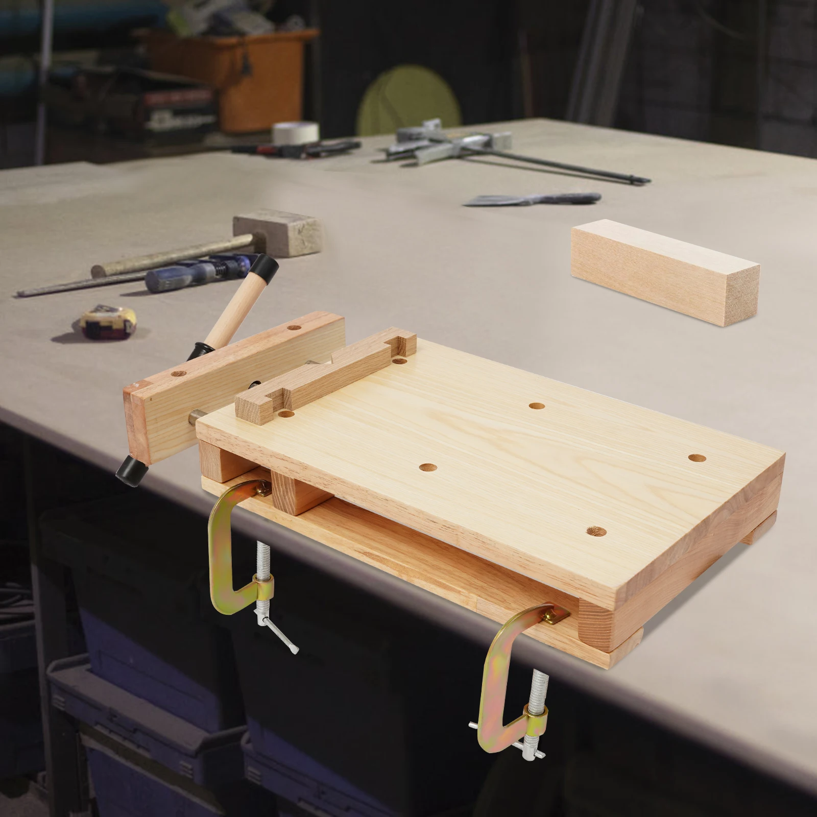 Przenośny drewniany stół warsz – Woodworking Z Clips recenzja i cena