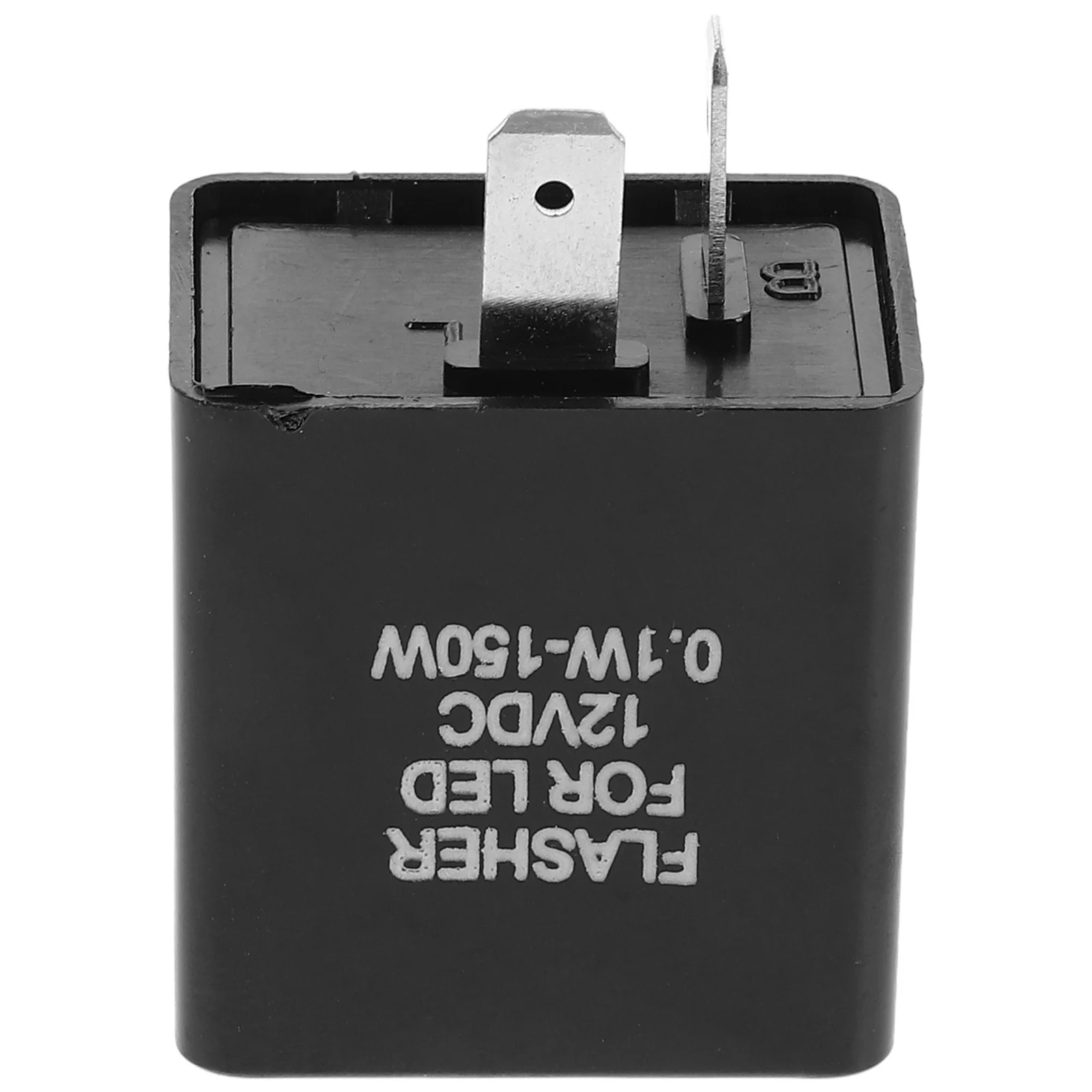 

12V 2-Pin LED Flasher Relay Motorcycle Electronic Turn Signal Flasher Relay for Flash Rate Motorcycle Accessories