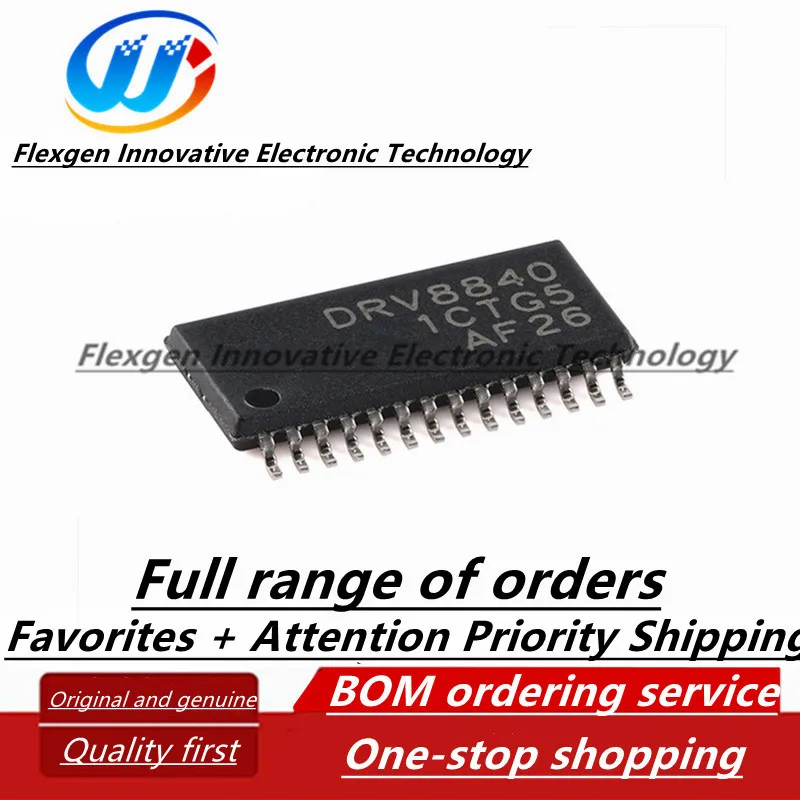 (5 pcs) DRV8840PWPR DRV8840 Driver IC chip package TSSOP28