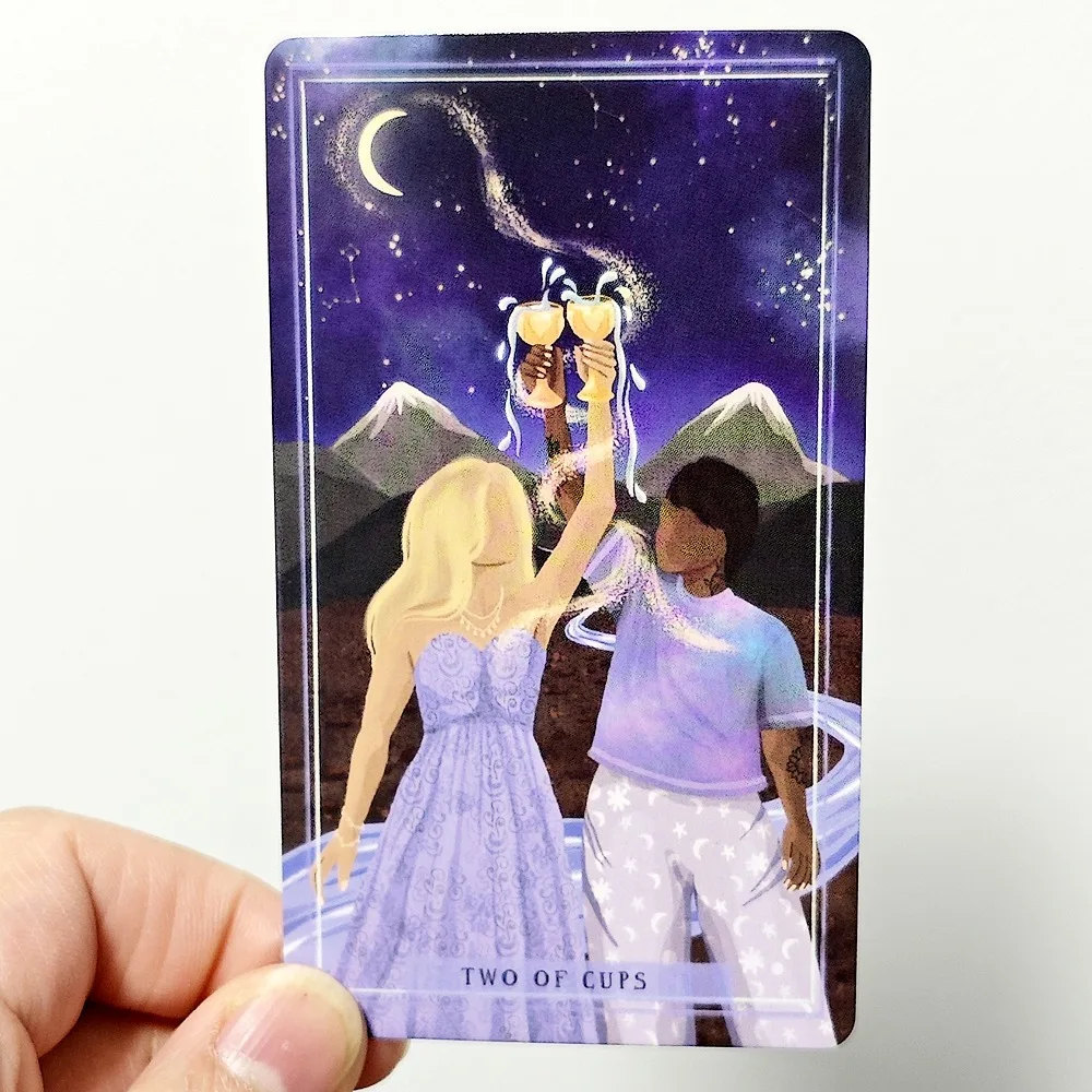 Earth Woman Tarot Deck 78 Pcs Tarot Cards Nurture Your Intuition and Celebrate Mother Nature\'s Wisdom 10.3*6cm