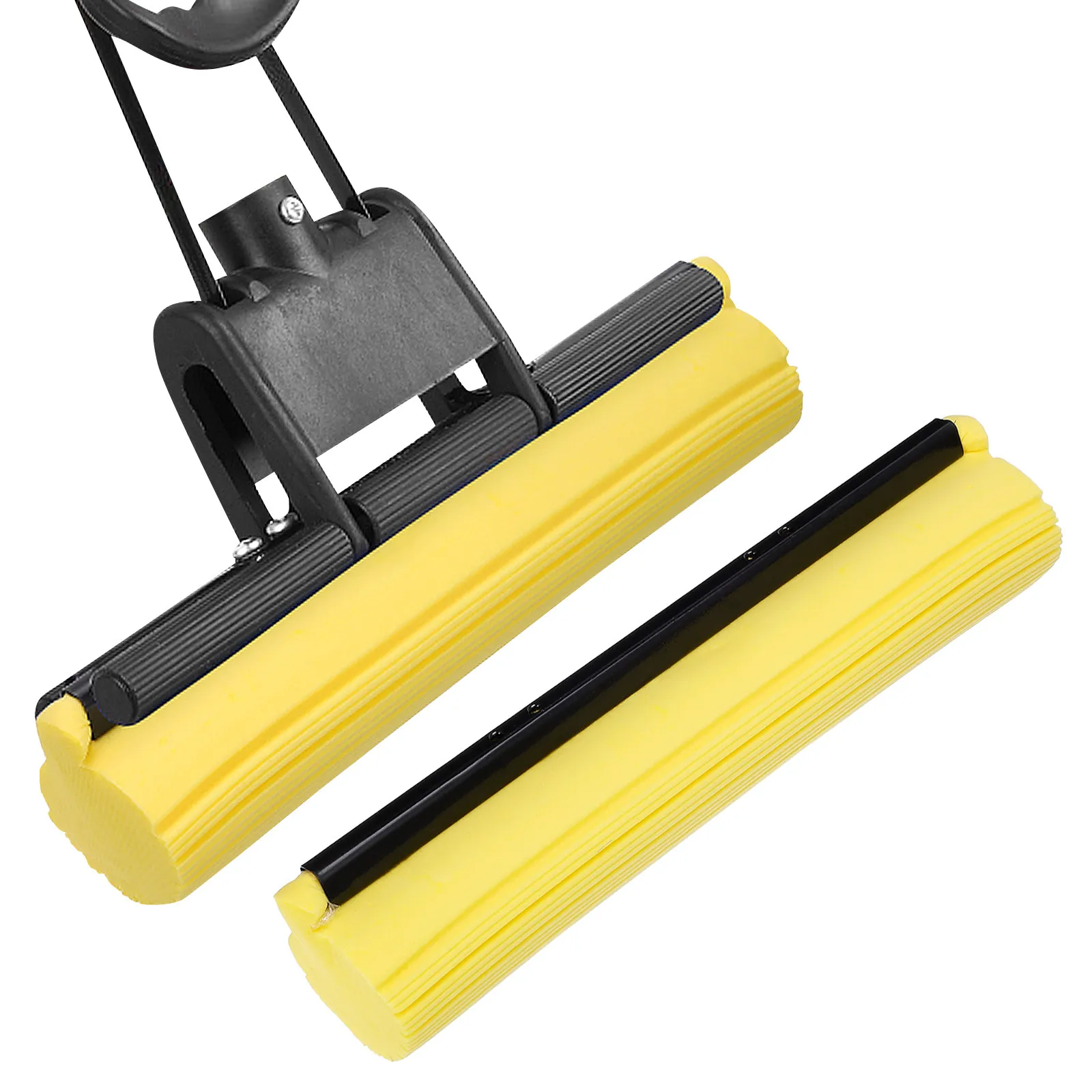 

2Pcs Pva Sponge Roller Mop Head Replace for Hard Floors Tile Wood Bathtub Car Window Effortless Dry Wet Cleaning Floor Mop Heads