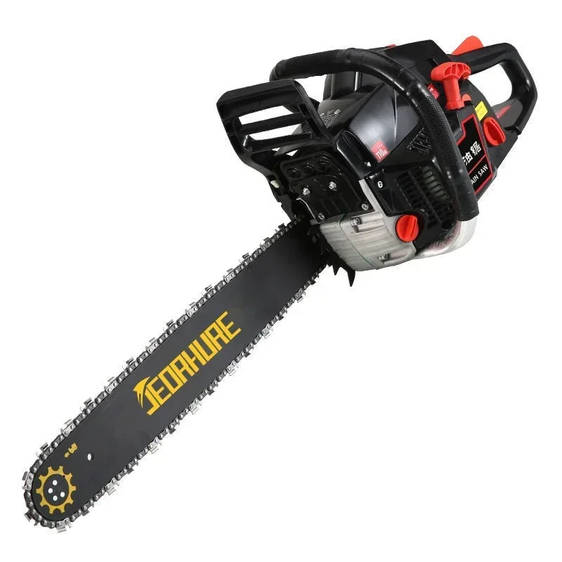 220v New 10.9KW 98CC Chainsaw Logging Saw High-power Petrol Logging Petrol Saw Small Handheld Chainsaw