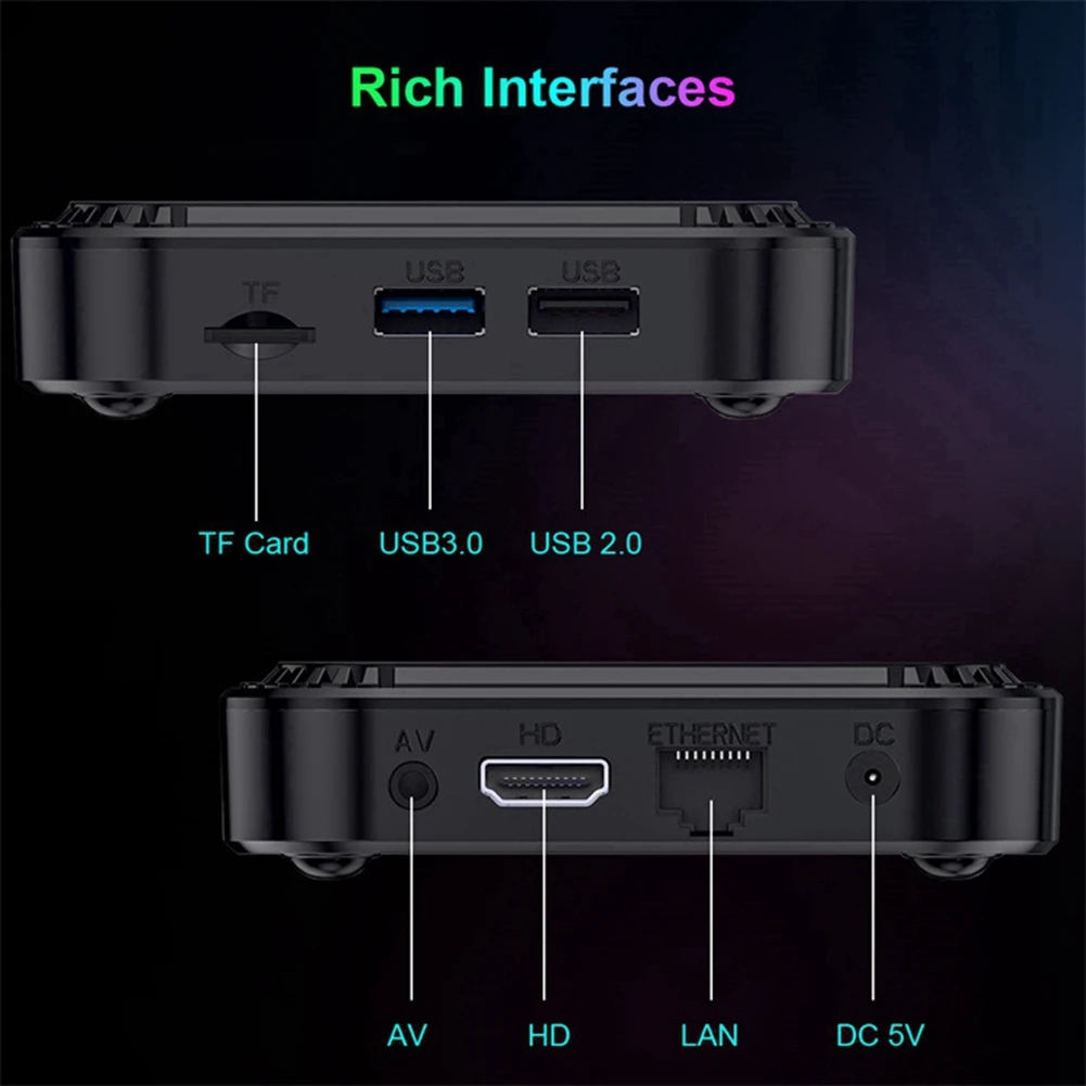 

Stable Performance-TV98 RK3528 Smart TV Box Android 13 8K HD 2.4G&5G Wifi Media Player Mini Set Top Box 4G&32G