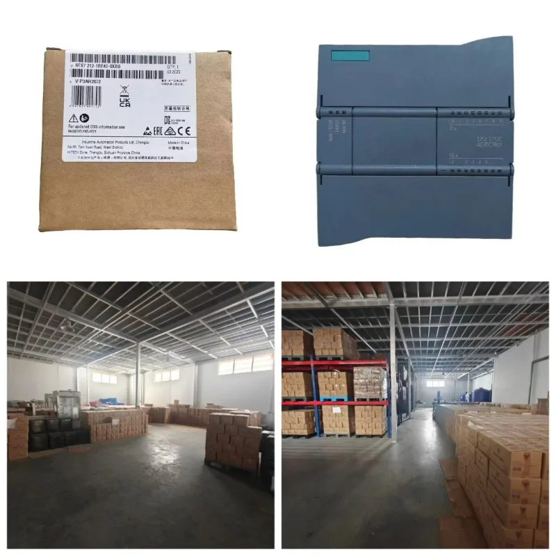 New S7-1200 Central Processing Unit 6ES7212-1BE40-0XB0 6ES7 212-1BE40-0XB0 Programmable Controller