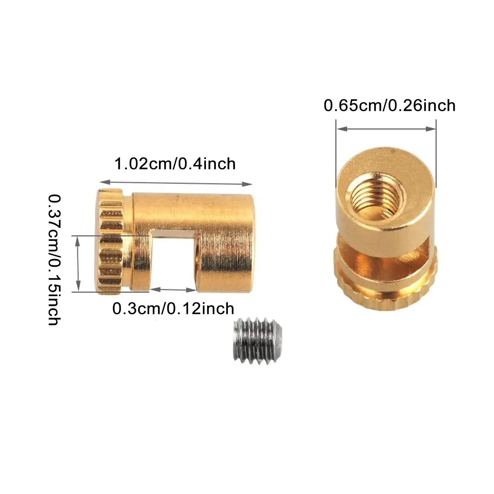 High Performance Sturdy Thumb Button with Easy Installation Screw and Wrench for Folding Knife
