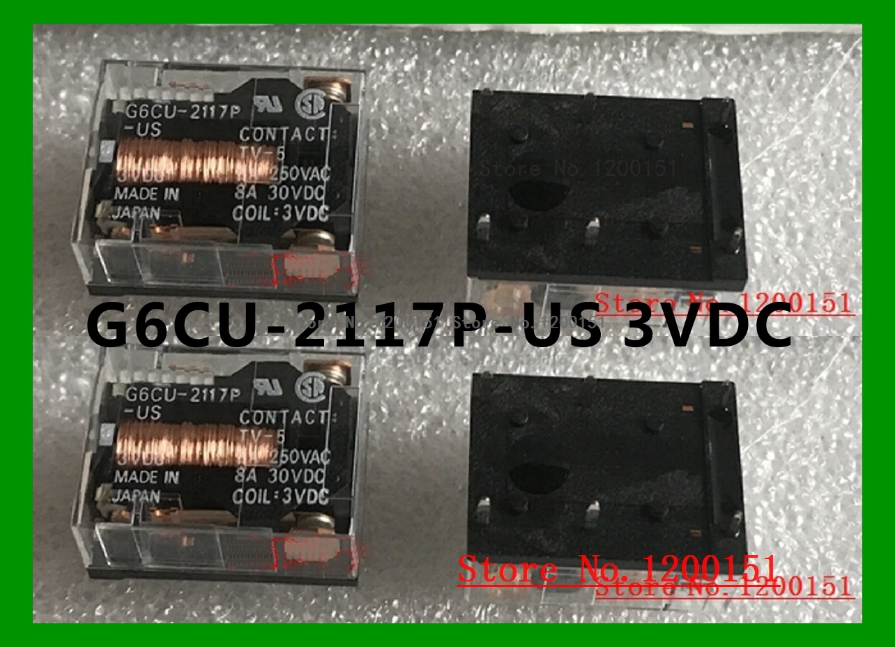 G6CU-2117P-US 3VDC relay DIP6