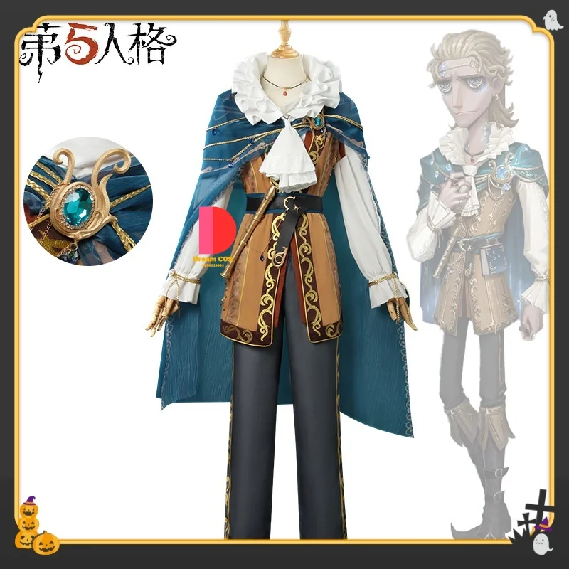 

Identity V Professor Bard Cosplay Costume The Same Anime-style Item Anime and Games Full Collection for Man Vintage Chic Suit