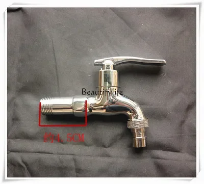 

jj4 4 points single cold washing machine, all copper quick-opening valve core, extended connector