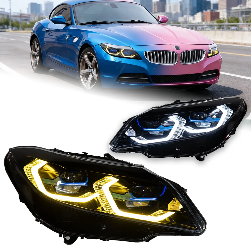Head Light For BMW Z4 2009-2016 E89 Автомобильные Товары Head Lamp Hella 12V Led Lights Car Accessories