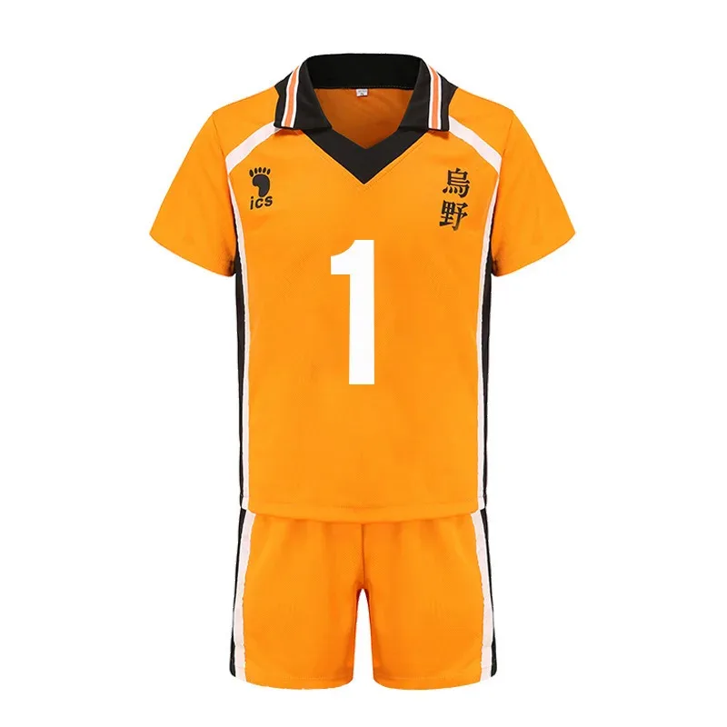 Anime Haikyuu!! Karasuno Yu Nishinoya disfraces Cosplay Noya San camiseta de voleibol Hinata Shoyo ropa deportiva Haikyuu camisas
