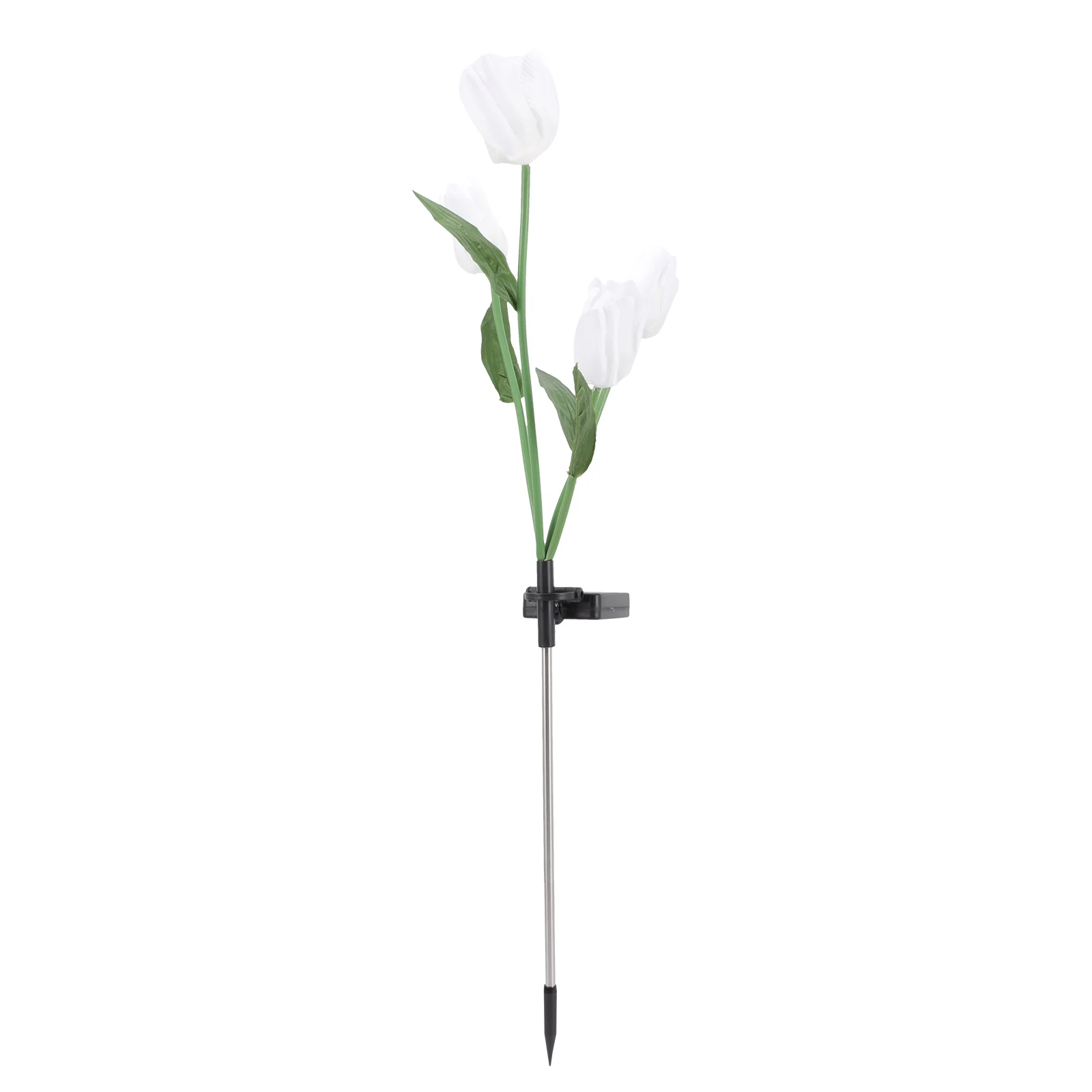 

Solar Lamp LED Tulip Lights Plastic Garden Stake naments Outdoor Decor IP65 Waterproof Automatic Dusk to Dawn