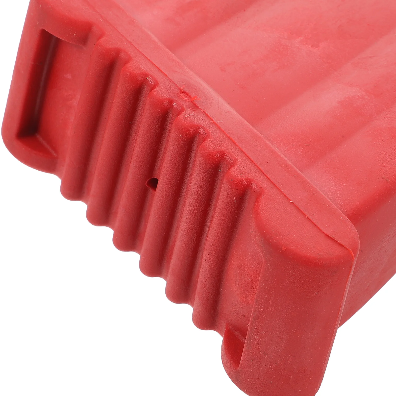 

2 Pcs Accessories for Ladder Foot Cover Telescoping Feet Pads Nonslip Cushion Red