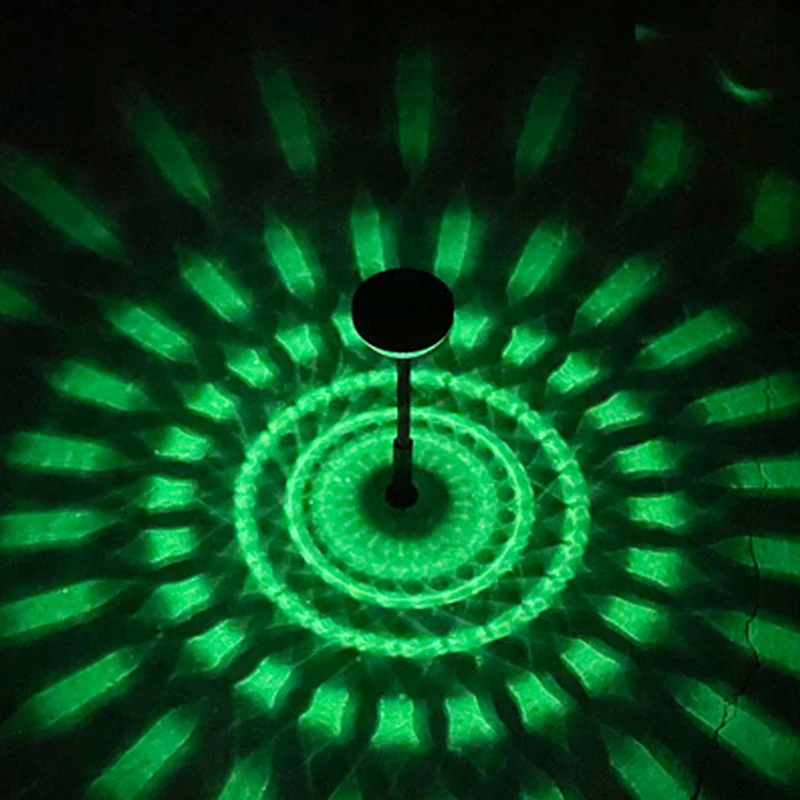 Luci solari per esterni nuove lampade da giardino alimentate percorso paesaggistico impermeabile per l'illuminazione decorativa a LED del Patio del prato del cortile del cortile