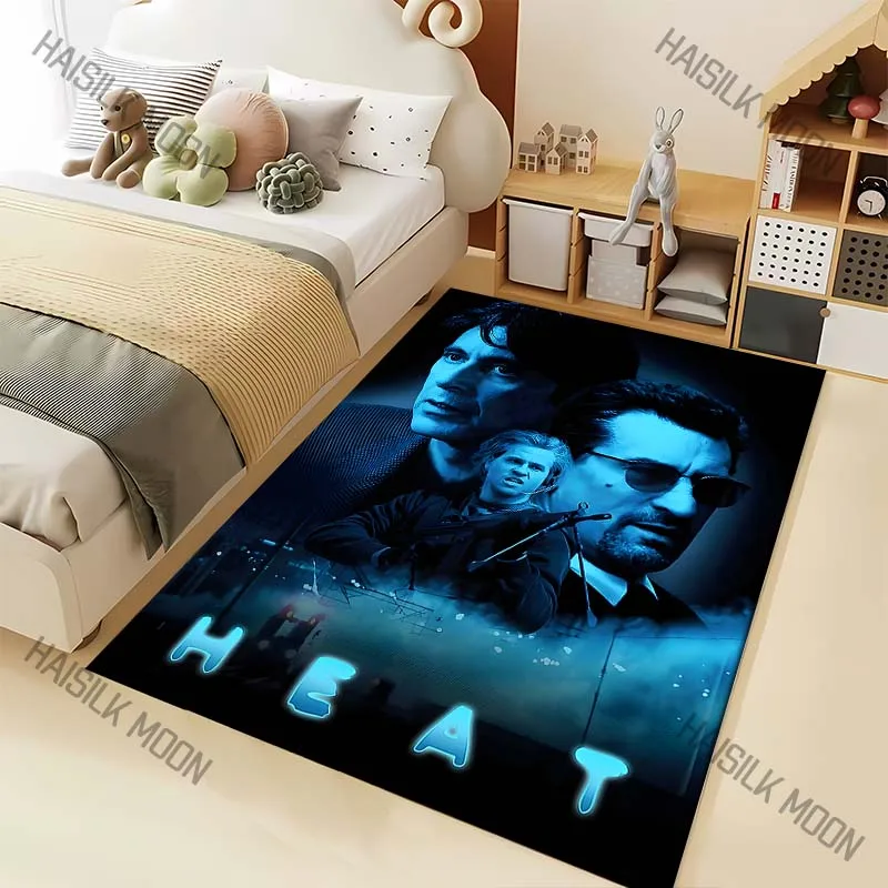 

Ковер с изображением постеров из фильмов и городских пейзажей, 1 шт., для гостиной, спальни, дивана, домашнего декора, нескользящий напольный коврик, роскошный подарок