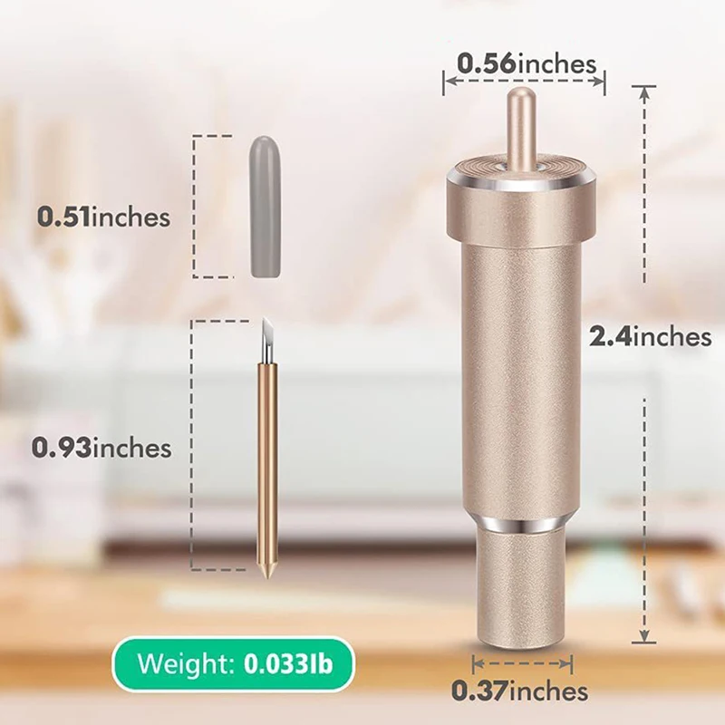 Deep Cut Housing + Replacement Blade For Cricut Explore Air2/ Air3/ Cricut Maker Cutting Machines