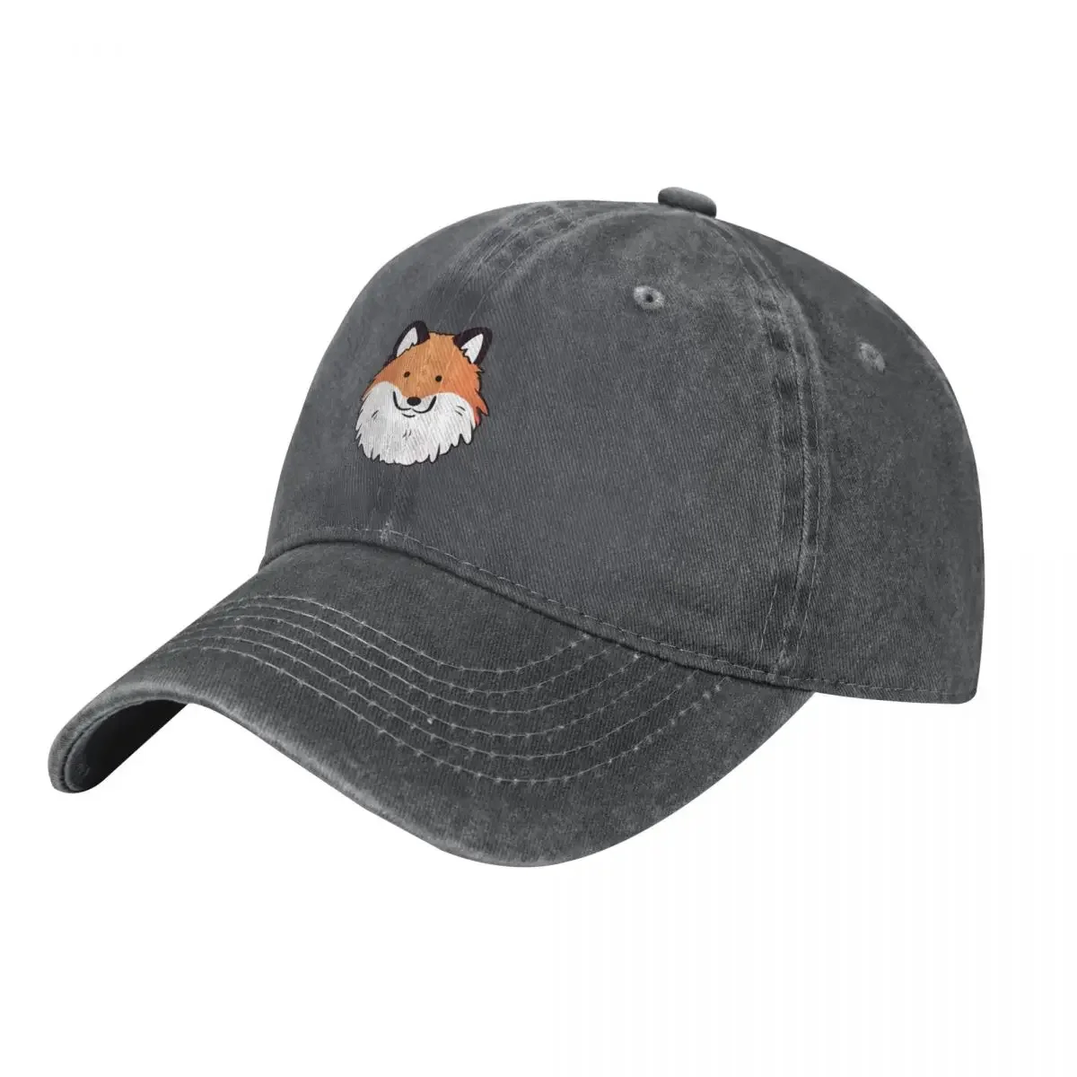 Fox cute illustration Baseball Cap sun hat Beach dad hat Boy Child Women's