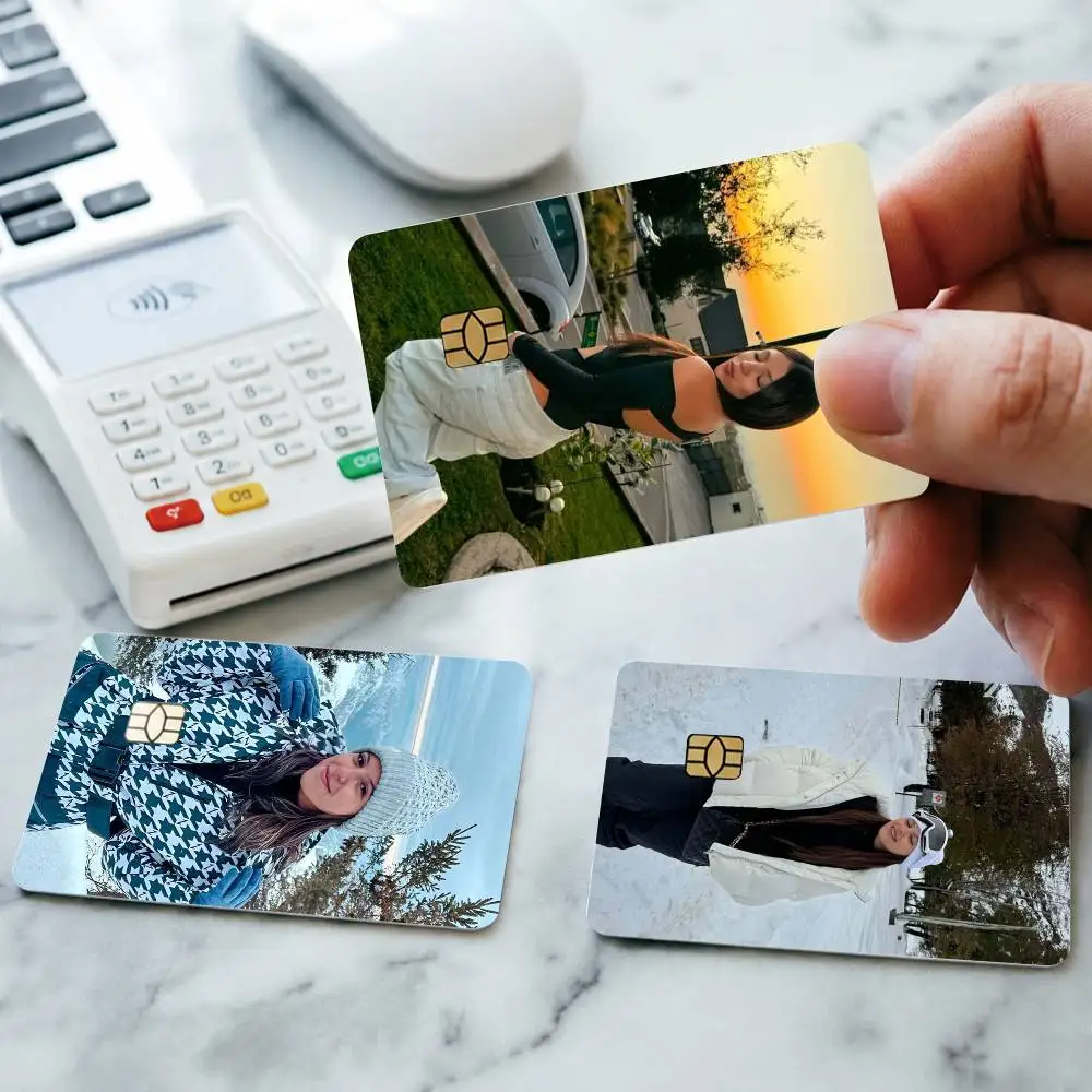 I-Influencer Ignacia Antonia Credit Card HD Stickers Small Chip Waterproof Sticker Game Card Decal Gift