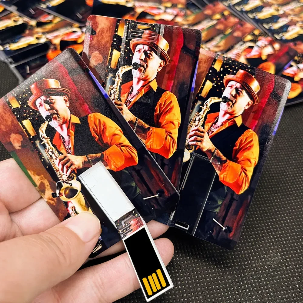 10 peças cartão de visita de presente u disk3.0 atacado cartão de crédito banco 8 gb 16 gb pen drive 32 gb 64 gb 128 gb unidade flash usb com logotipo personalizado