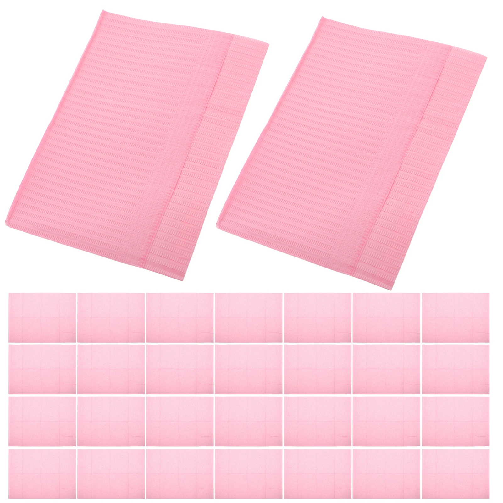 

125 Pink Nail Table Mats Disposable Waterproof Salon Towels Manicure Hand Rest Pillow Nonwoven Beauty Supplies Equipment