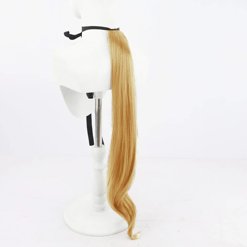 애니메이션 우마무스메 골드쉽 코스프레 가발, 헤어 귀, 실제 두피 느낌 코스프레 파티 의상, 헤드웨어, 할로윈 + 가발 캡 의상