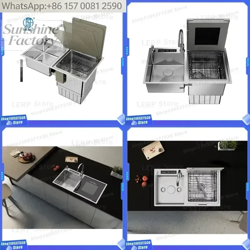 Middle East Series Intelligent Dish Washing Machine, Household Functional Smart Auto Dishwasher