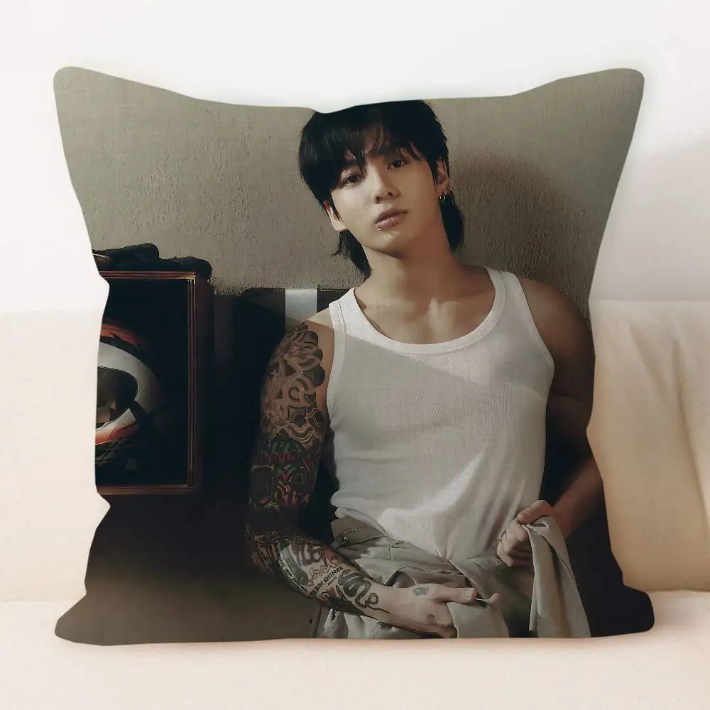 J-JUNGKOOK غطاء الوسادة 30x50 البوليستر وسائد أريكة وسائد رمي الزخرفية ديكور المنزل غطاء وسادة #5