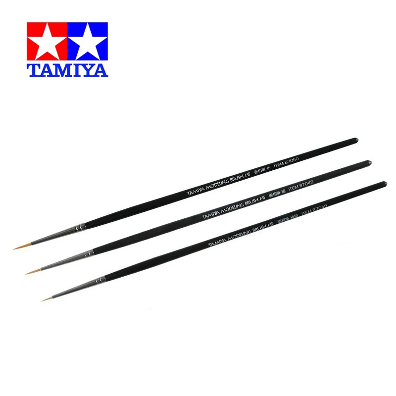 Тонкая/тонкая/маленькая кисть для красок TAMIYA 87048/87049/87050