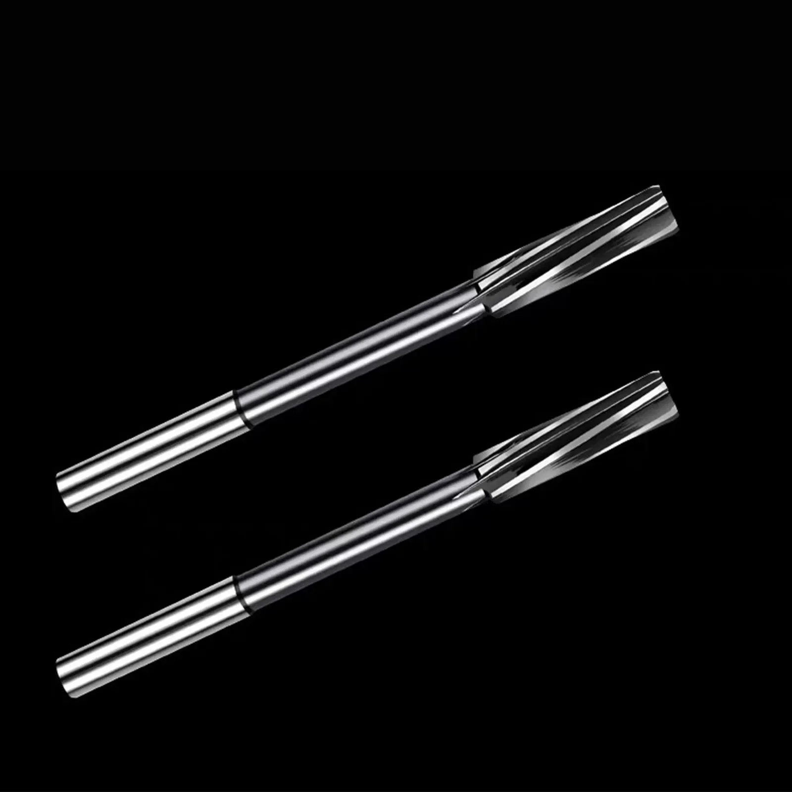 3-20mm HSS Machine Spiral Reamer H7 Rotary Tool Straight Shank Multi-Specification Drilling Wood Steel Aluminum Copper Deburring