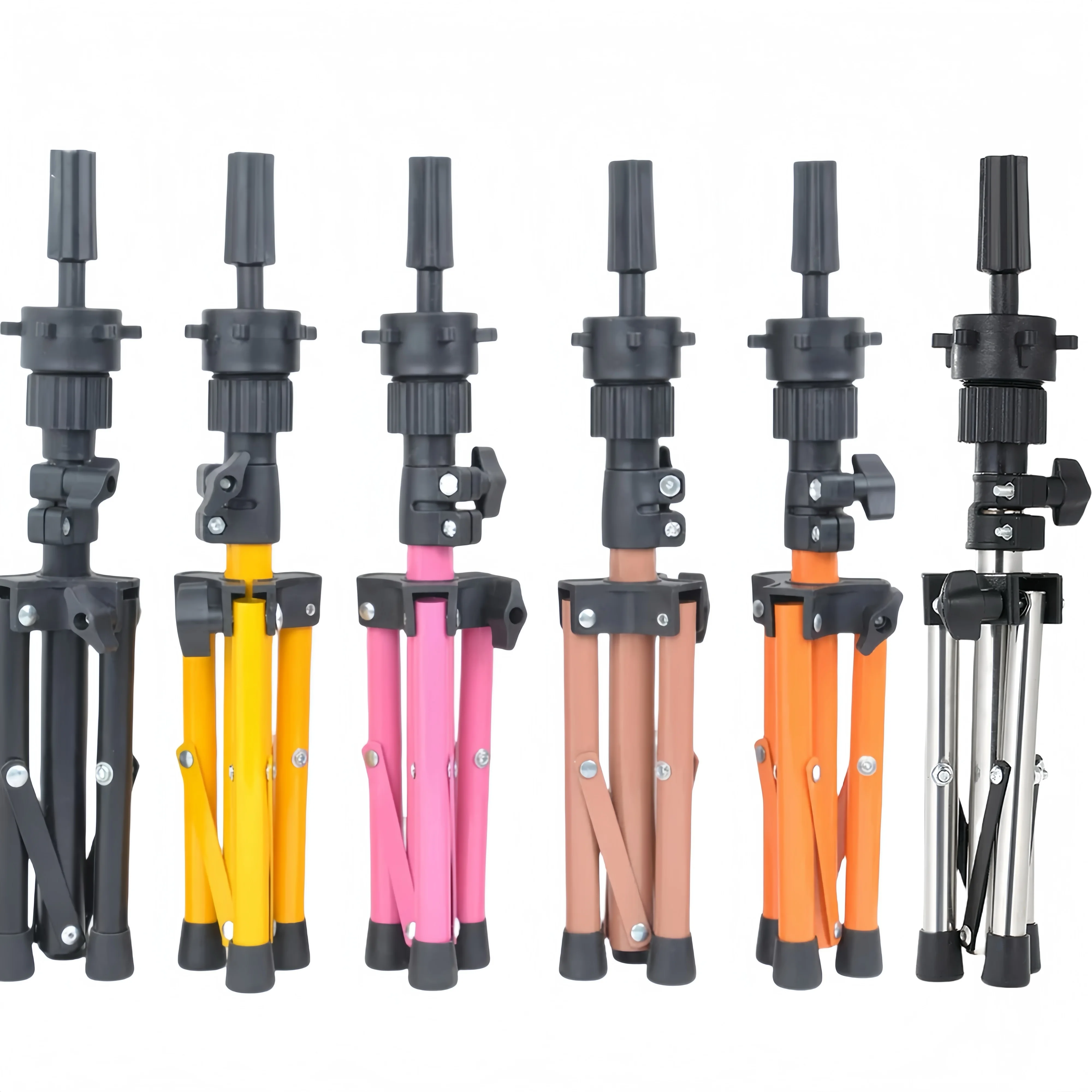 عارضة أزياء صغيرة رئيس حامل شعر مستعار حامل ترايبود شعر مستعار رئيس حامل عارضة أزياء رئيس قابل للتعديل #1