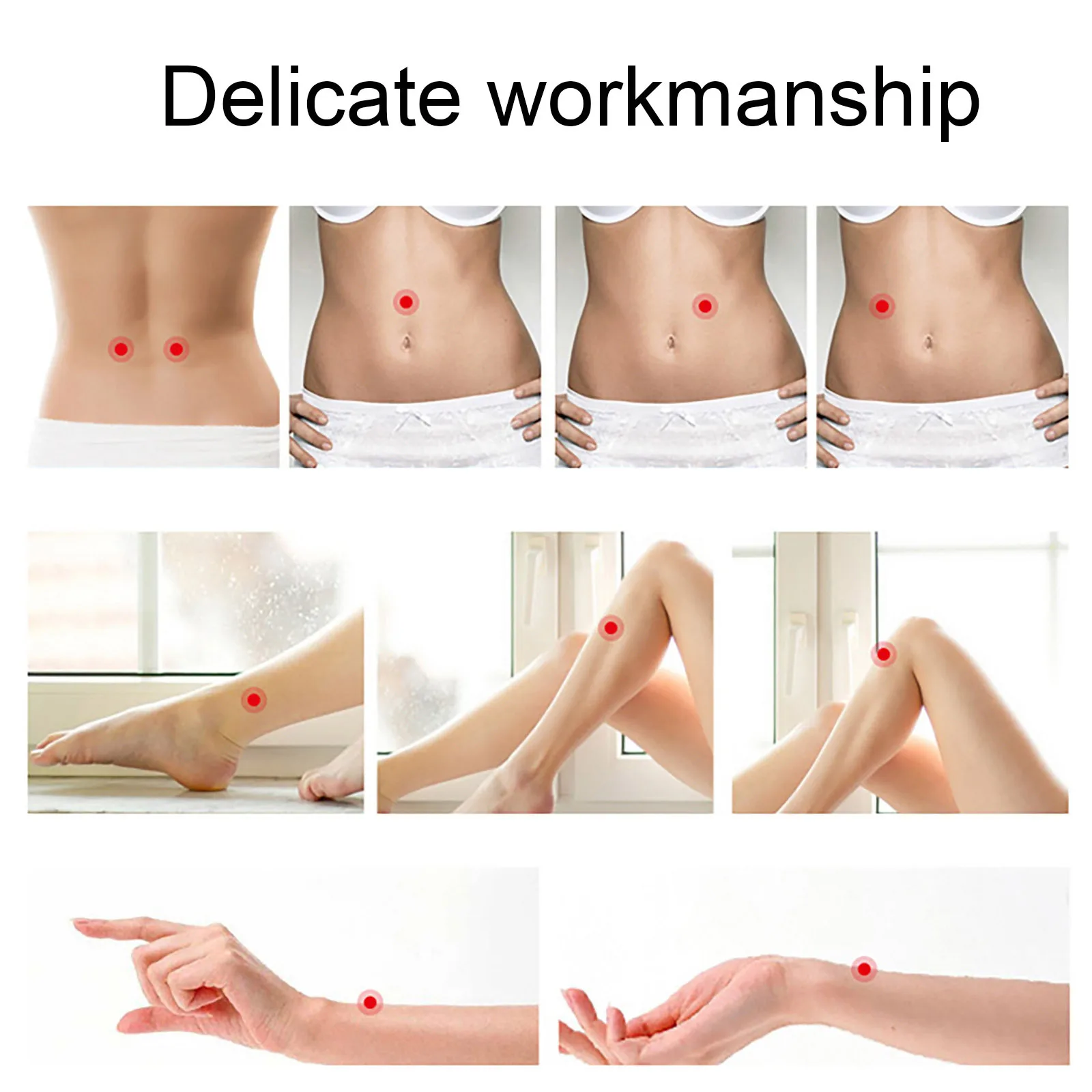 

10pcs Box Patches Portable Self-Adhesive Stickers Smokeless Moxibustion Fixing Accessories Heat Insulation Patches For