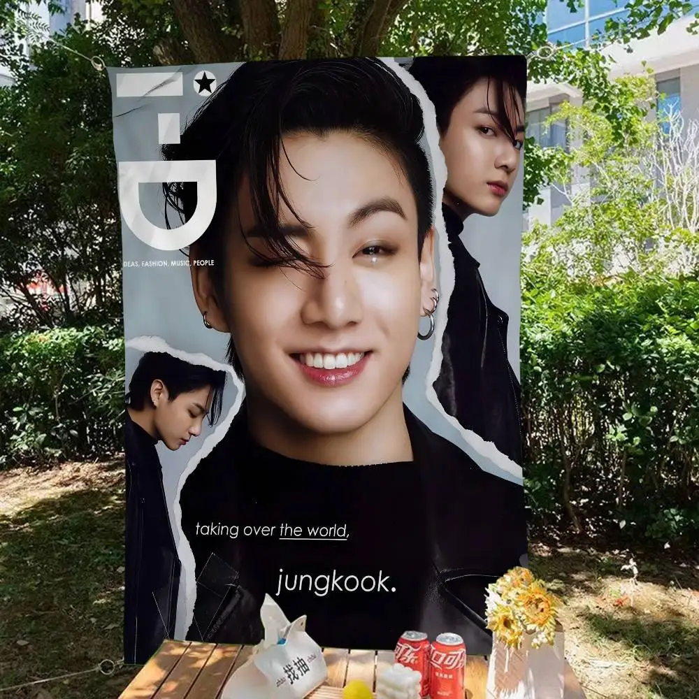 لافتة حفلات شركة J-Jung K-Kook ذات الطباعة المتقدمة للإعلان التجاري