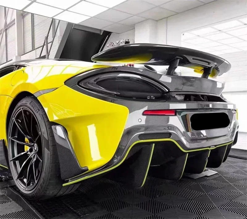 

Suitable for McLaren 570 570s 540 upgraded to 600LT style modified car accessories, forged carbon fiber rear diffuser, car tools