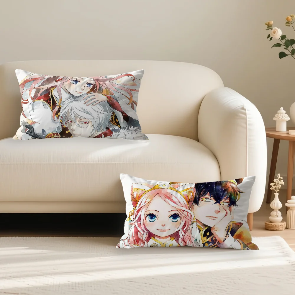 أنيمي N-Nina S-Starry B-Bride كيس وسادة مناسبة لمكتب غرفة نوم أريكة ديكور المنزل وسائد مستطيلة #4