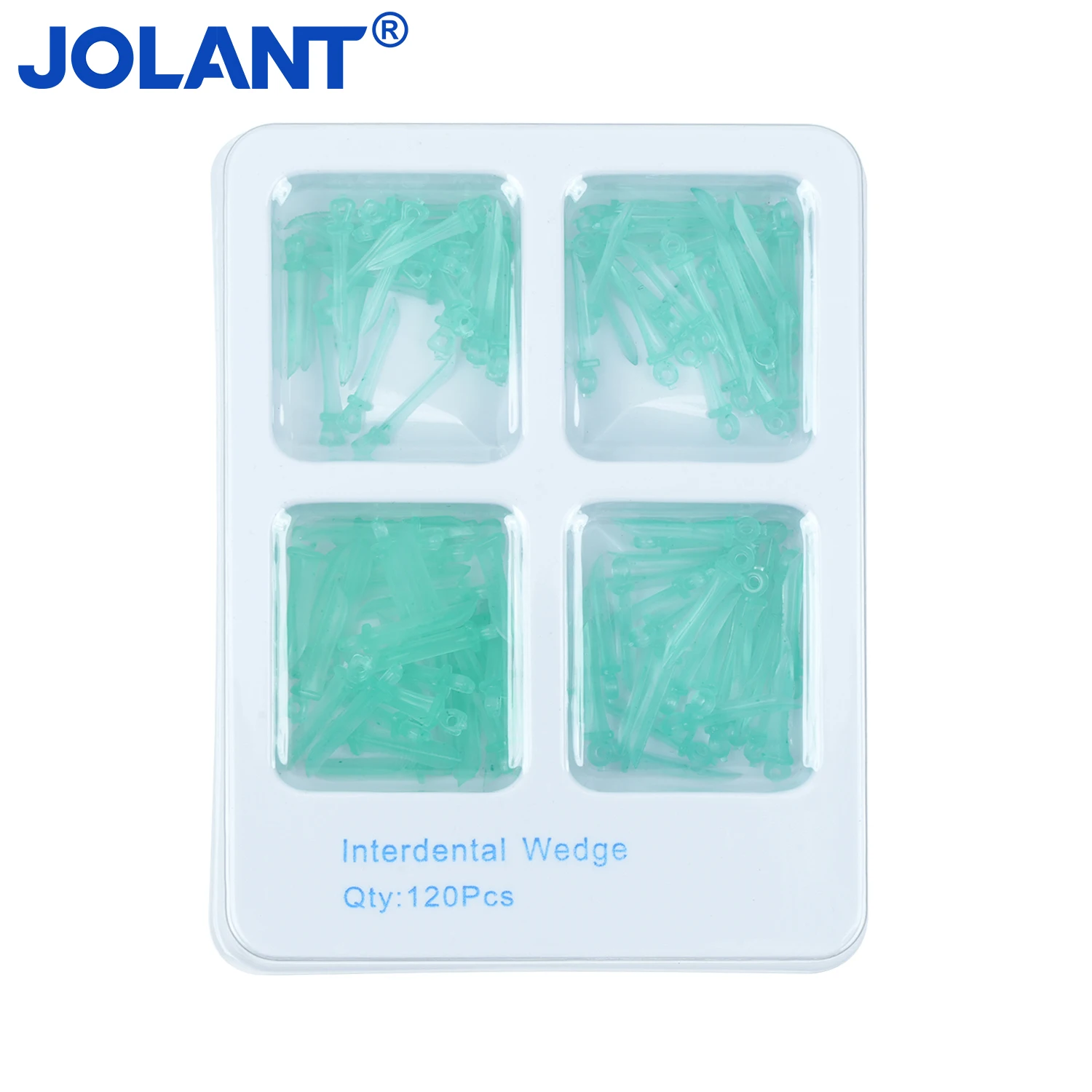 120pcs/Box JOLANT Dental Interdental Wedges 4 size Matrix Wedge Matrice Plastic Dentist Lab Instrument Dentist Tools