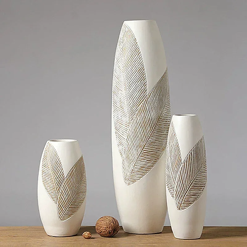 Cerâmica organizar flores vasos decoração design simples sala de estar vasos design italiano luxo decoração para casa vaso decorativo llva