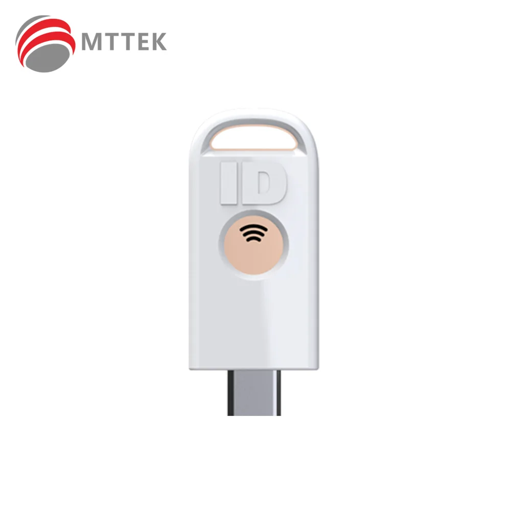 Identiv's USB-C uTrust FIDO2 NFC+ Security Keys Two Factor Authentication U2F USB Key PIN+Touch (Non-Biometric)