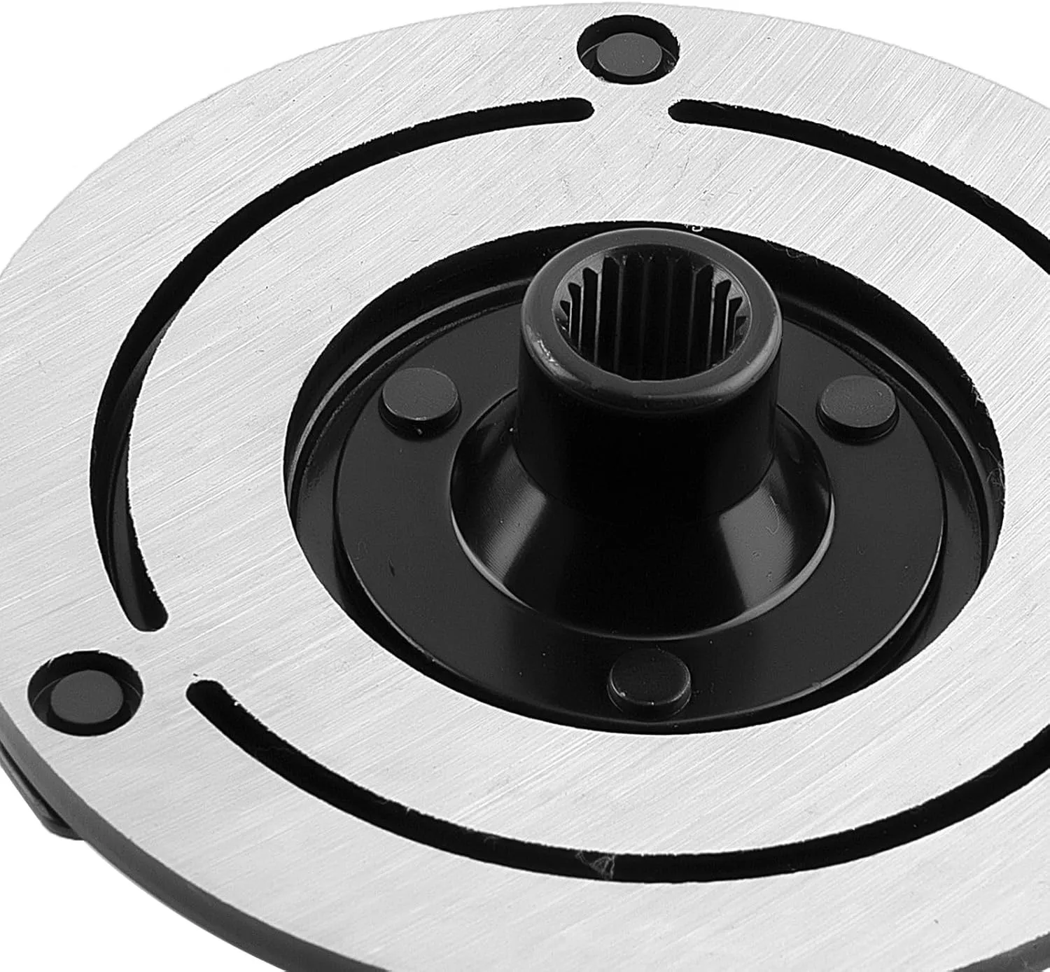 68294506AC, 68084274AB Zestaw sprzęgła kompresora klimatyzacji, cewka, koło pasowe pasuje do Jeep Wrangler 2012-2018 6 cyl. 3.6L, czarny