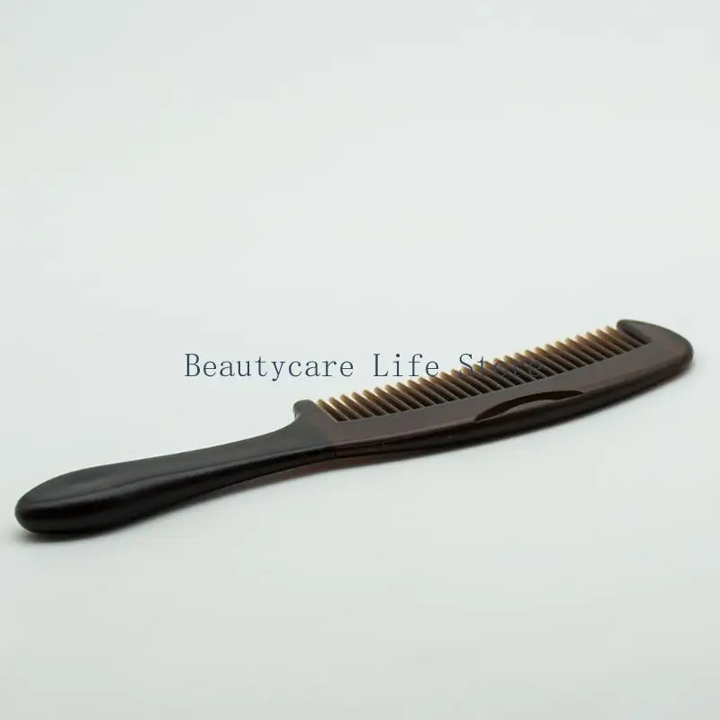 652C Press Button Hollow Tooth Head Comb For Improved Hair Quality And Clean Scalp
