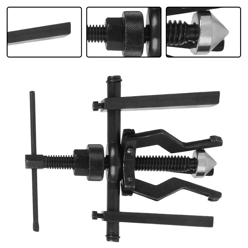 Heavy Duty Automotive Machine Tool Kit Car Inner Bearing Puller Gear Car Accessies Extractor 3-Jaw