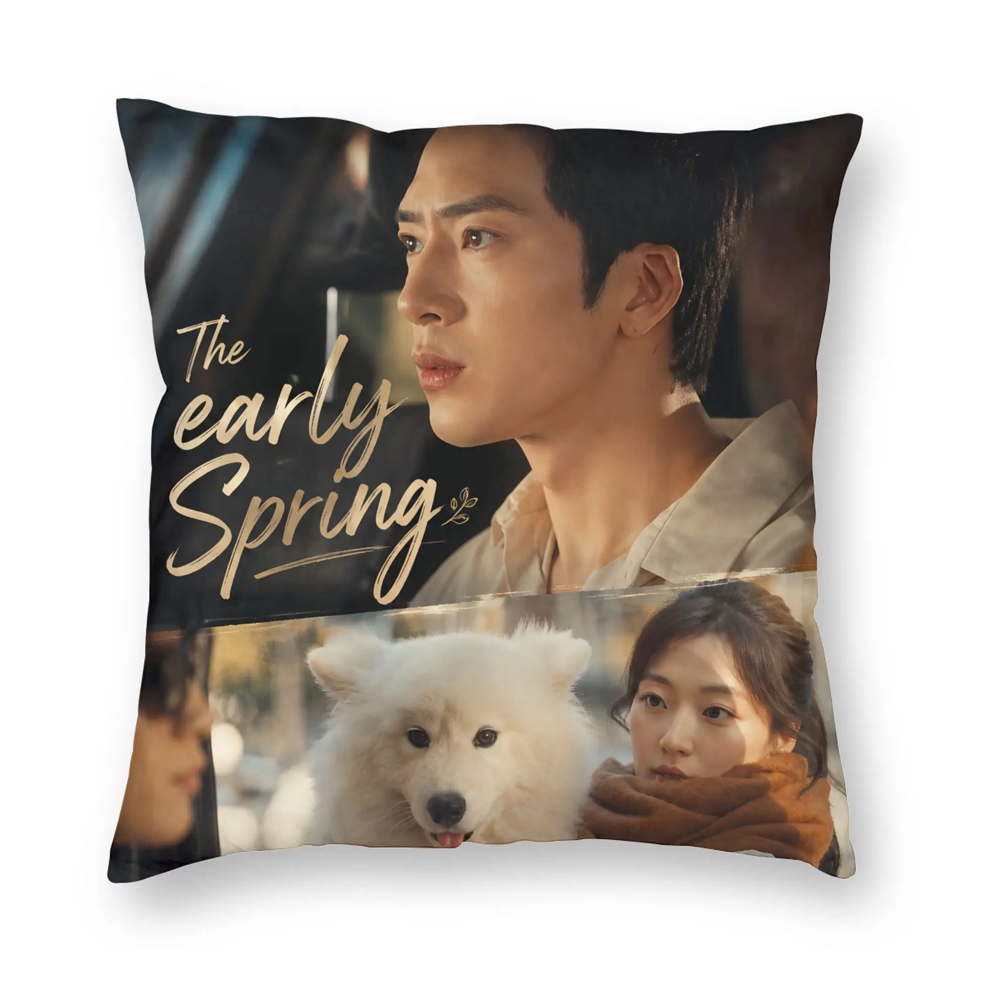 The Early Spring Pillow Case  Print Pillow Cover Cute Funny Pillowcases For Sofa Bedroom Home Decor